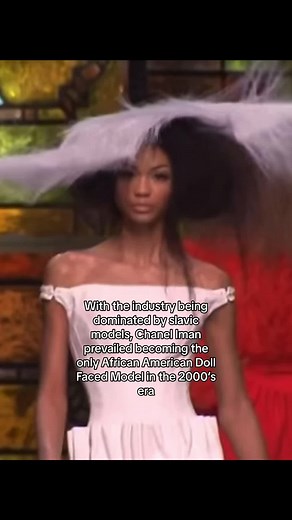 Chanel Iman for Christian Dior Haute Couture SS 2009 #chaneliman #fypシ #highfashion #supermodel #90ssupermodel #2000smodels #fyp #dollface