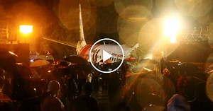Video Shows Aftermath of Air India Plane Crash