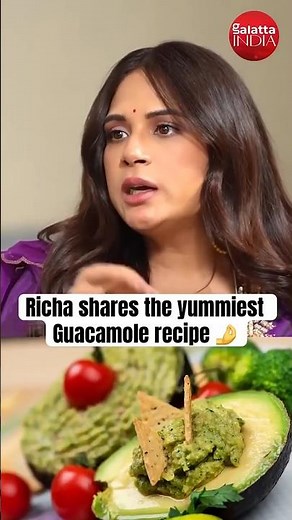 Richa Chadha shares a super healthy recipe of Guacamole with Avacado😋#richachaddha #guacamole