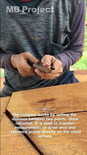 Assembling a Wooden Measuring Compass | Traditional Woodworking Measuring Tool