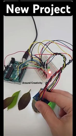 How to make Detecting leaf colour scanner || Science project all classes #experiment #shorts