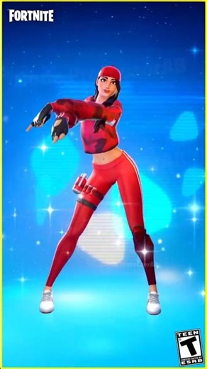 Fortnite BIBBIDIBA Emote Ruby Skin Thicc 🍑😜