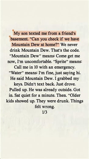 Smart Parenting Hack: Secret Text Code That Helped My Son Escape a Dangerous Situation