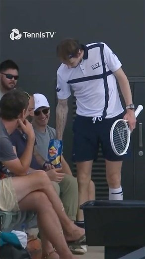 When You Need A Snack Mid-Match 🤤