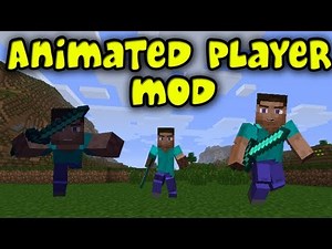Minecraft Mods - Animated Player Mod! Animations Of All Kinds! [1.5.1]