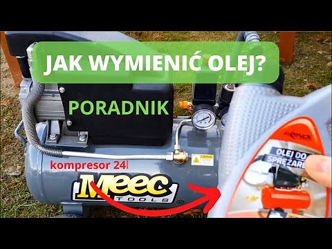 JAK PRAWIDŁOWO WYMIENIĆ OLEJ W KOMPRESORZE- MEEC TOOLS///PORADNIK///OGRODOWO