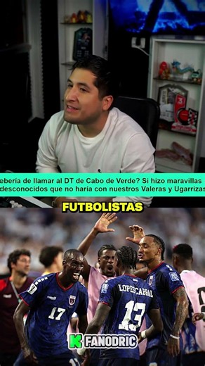 Hoy Cabo Verde tiene mejores jugadores que Perú #fanodric #caboverde #peru #mundial #vozinha