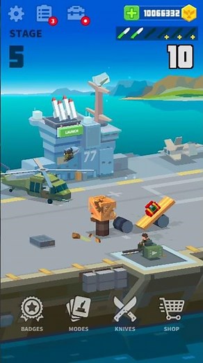 Flippy Knife: 3D flipping game all levels gameplay walkthrough ios,Android