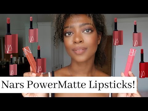 New! Nars Powermatte Lipstick Review!