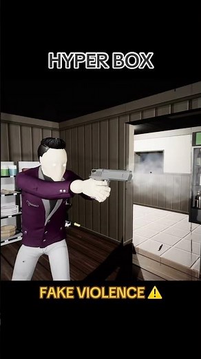 Hyper Box brutality 🎮 #physics #hyperbox #ragdoll #actionscenes #blood #euphoriaphysics