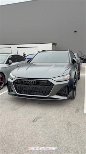 Daytona Grey Matte Audi RS 6 Avant - Walkaround [4K] #audi #racing #caredit