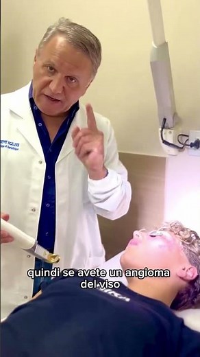 Trattamento Laser Angioma Viso - Professore Giuseppe Scalera
