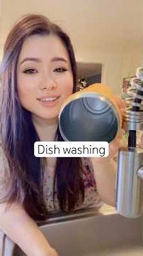 Dish washing and folding clothes