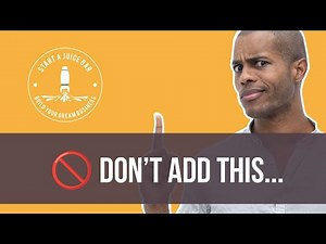 Building a Juice Bar Menu That Sells — Do This First!