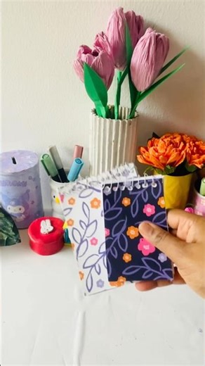 Mini notebook from old notebook #shorts #diy #craft