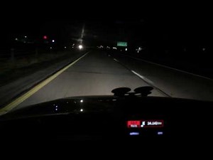 Uniden R1 vs Approaching Low Power Instant on K Band Ambush at Night Multiple Targets Ahead