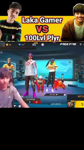 74K views · 4K reactions | Laka gamer vs ghamandi 100 level player  #viral #shorts #tending #viralreels #viralvideo #freefiremax #gamingreels #garenafreefire | FOU_G. Gaming | Facebook