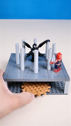 Defeating Venom in LEGO Spider-Man 3… #lego #legomoc #spiderman