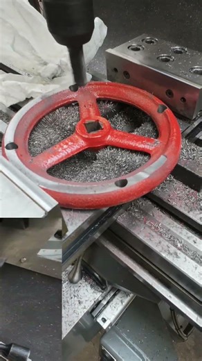 2 axis manual cnc machining on Bridgeport DrillPress #asmr #machine #manualmachinist #machinist
