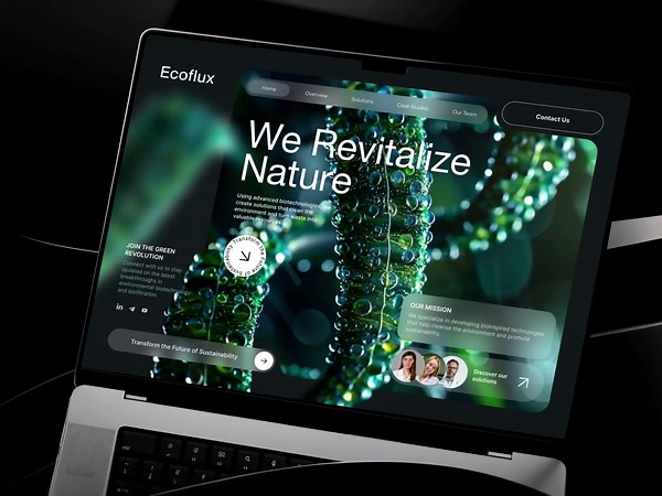 Ecoflux: Innovative and Futuristic Biotech Animation