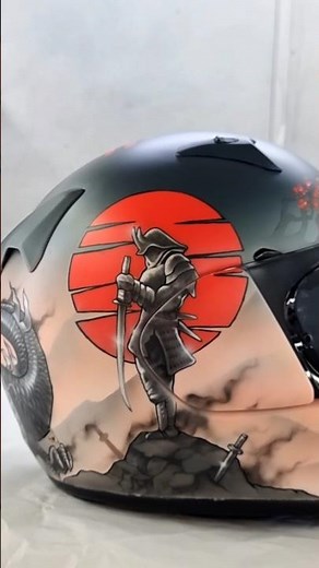 Custom Samurai Helmet #helmet #samurai