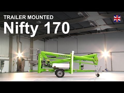 Nifty 170 Product Video | Trailer Mounted Cherry Picker from Niftylift