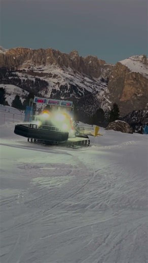 How Ski Slopes Are Made ❄️ | Snow Cannon to Snowcat #skiing #snowmaking #snowcat #dolomites