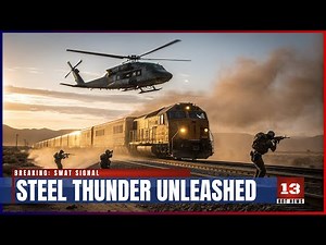 FBI Fast-Ropes Onto Hijacked Amtrak Train Moving 110 MPH — 340 Hostages Rescued