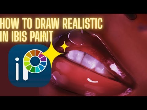 How to draw realistic in ibis paint