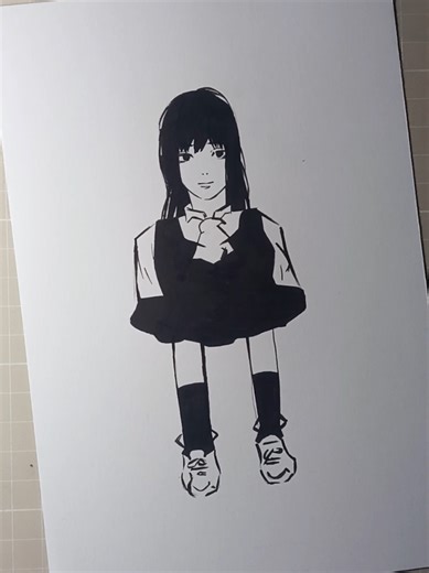 mini asa mitaka #fyp #art #drawing #asamitaka #chainsawman