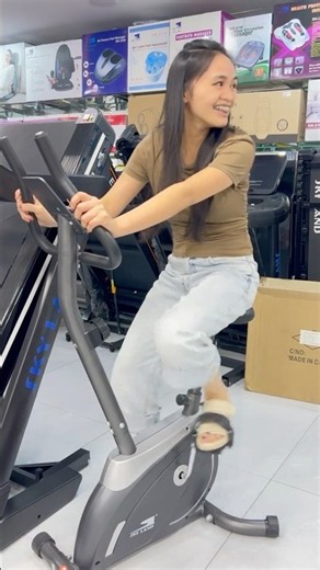 Skyland stationary bike| EM-1555 #homefitnessgym #reels #cardioexcercise #viralshorts #ladysport