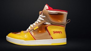 Denny's launches 'Sticky Kicks,' sneakers with real syrup. When, where to buy