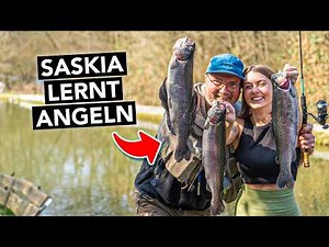 Anfängerin überrascht ALLE! 🤯 Angeln lernen von A bis Z 🎣 (alle Grundlagen)