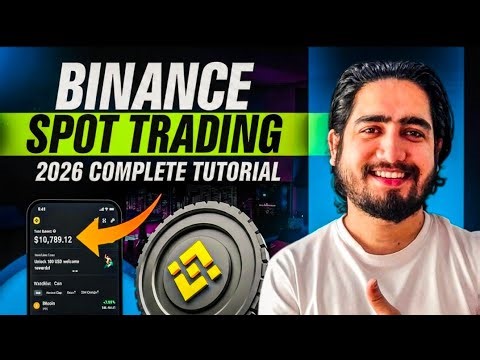 How To Spot Trade In Binance For Beginners | Spot Trading Buy And Sell Full Course In Urdu 2026