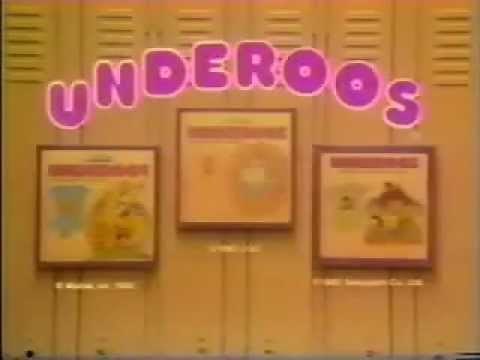 Underoos Underwear 1982 Commercial "Girls"