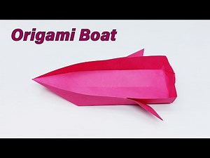 How to Make a Paper Boat that Floats | Origami Boat Step by Step