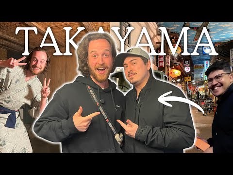 Adventures in Takayama 🇯🇵 Time Travel, Chris Broad, Sake & Onsen♨️