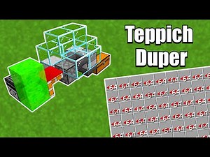 Minecraft Teppich/Carpet Duper Tutorial 1.21.5