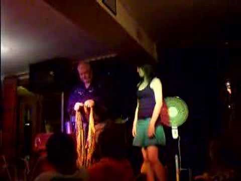 Jess getting her bra ripped off by George!