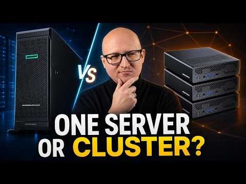 One Server vs Cluster: What Your Homelab Actually Needs