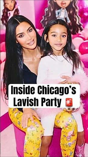 Inside Chicago’s Lavish Party #shorts #kimkardashian #kidsbirthday