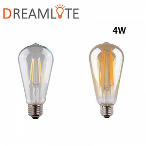 [Hot Item] 4W 400lm E27 LED Bulblight Popular Lamp Energy Saving LED Filament Light for Indoor Living Room Lighting