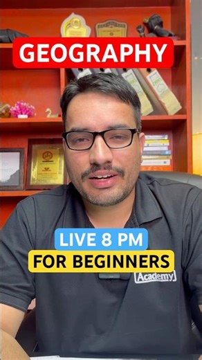 GEOGRAPHY FOR BEGINNERS | LIVE DEMO CLASS 8 PM