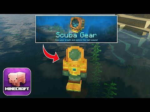 Scuba Gear Minecraft Mod Review!!!! 1.16.5