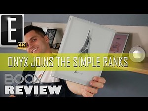 Onyx Goes SIMPLE - Boox Go 10.3" Note Review