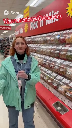 The biggest heartbreak in UK retail history! The time traveller is visiting a vibrant 1990s Woolworths. We're heading straight to the famous, colourful pick-and-mix counter to fill a bag with retro sweets! #Woolworths #Woolies #PickAndMix #90sSweets #UKHighStreet #WoolworthsUK #RetailNostalgia | Love Farnham