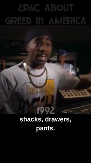 2pac on Inequality in America (1992) #2pac