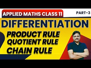 Differentiation Ch-11 | Lecture- 3 | Basic Derivatives | Class 11 Applied Maths | Gaur Classes