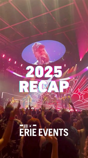 ✨ 2025 Recap ✨ We had an amazing year of events and we can’t wait to bring even more incredible concerts and performances to Erie in 2026! Thank you Erie, PA making every show unforgettable & all the memories! 🙌 Happy New Year! 🎉🎸 | Erie Events