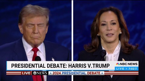 Full: Watch Harris and Trump's first 2024 presidential debate